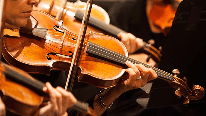 Baroque Violin Takes Guts