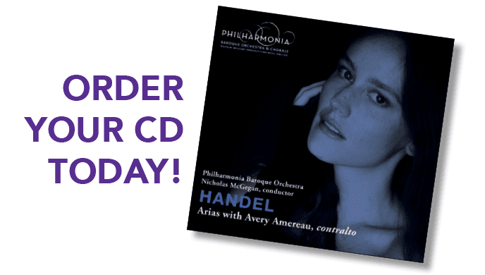 Handel Arias with Avery Amereau available now!