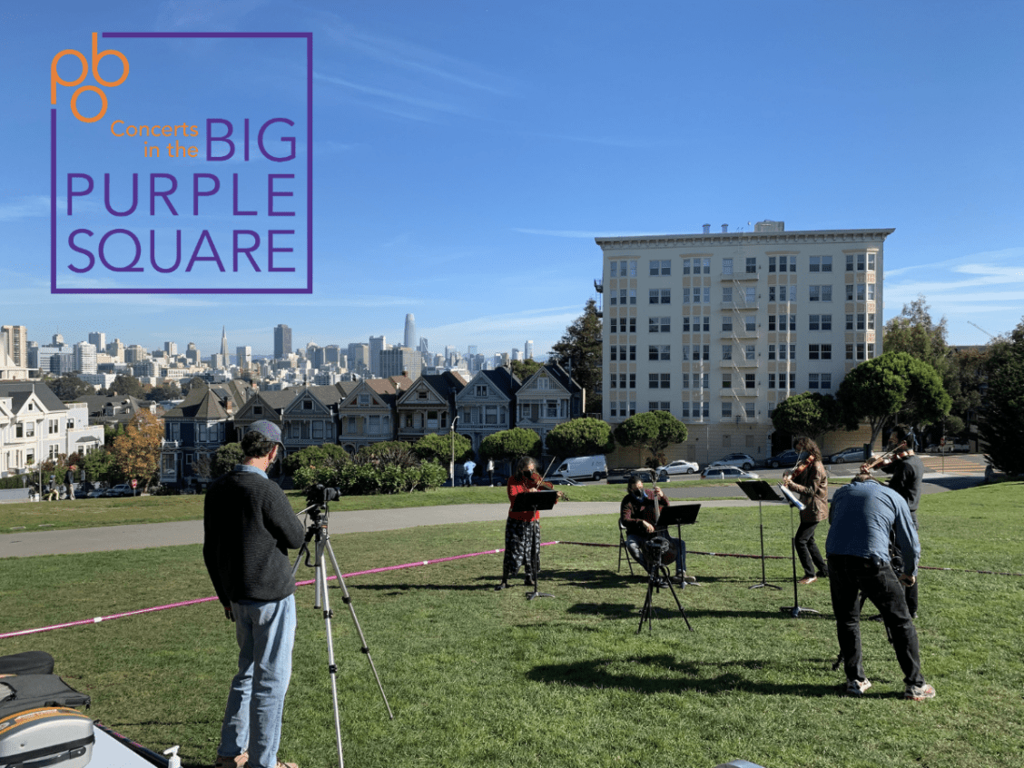 PBO Produces “Concerts in the #BigPurpleSquare”